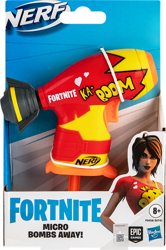 Набор игровой Nerf Бластер с мягкими с нарядами, 3 предмета