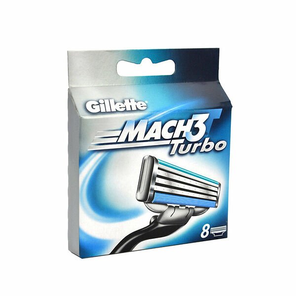 Сменные кассеты для бритья Gillette Mach3 Turbo 8 шт
