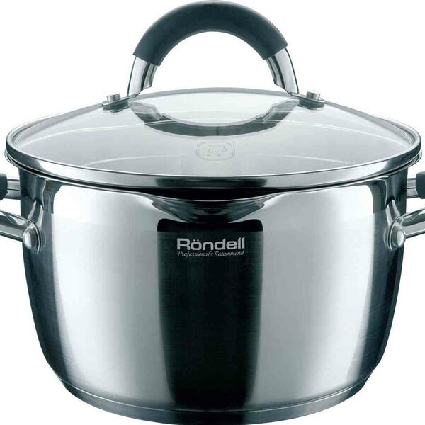 Кастрюля с крышкой Rondell Flamme 2,3 л