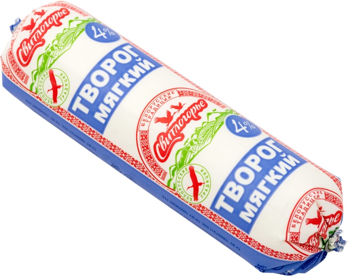 

Творог мягкий Свитлогорье 4% 400 г