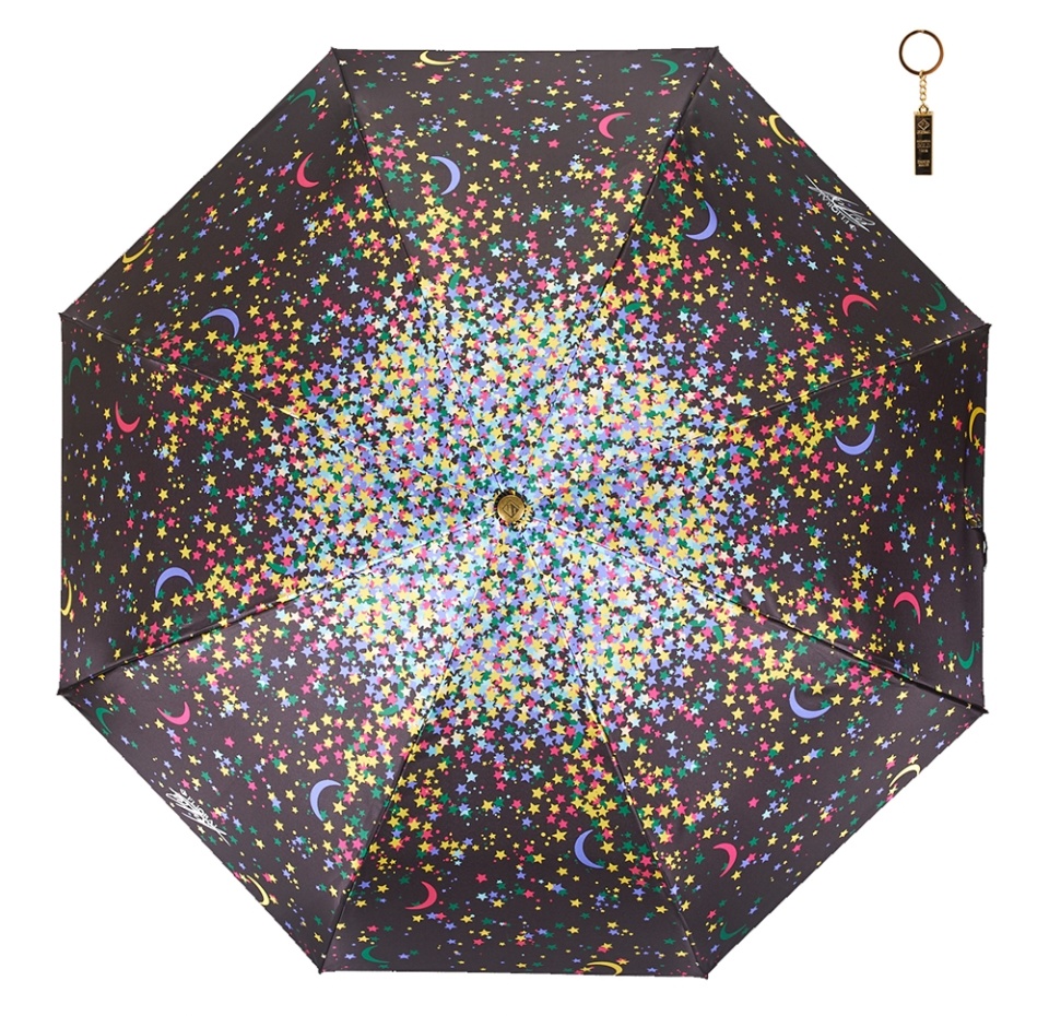 

Зонт Flioraj Premium Звездочки женский автомат черный