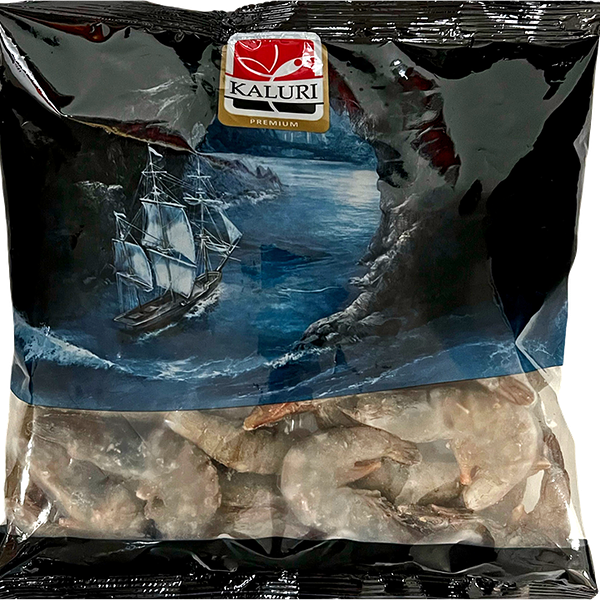 Креветки белоногие королевские свежемороженые Kaluri 40/60