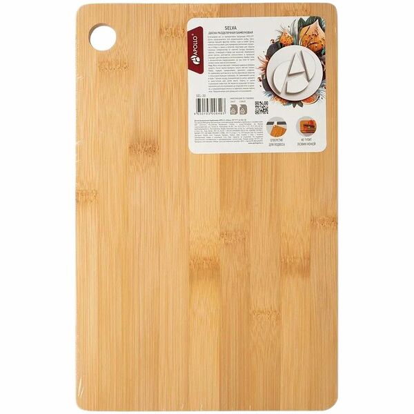 Доска разделочная Apollo Selva бамбук 30х19 см