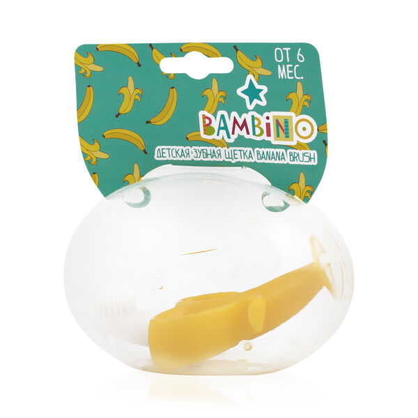 Bambino Banana Brush зубная Щетка