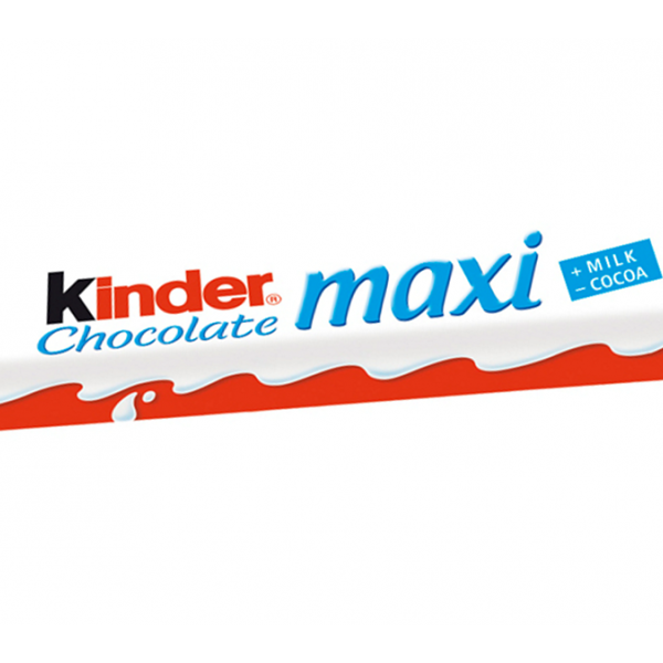 Шоколад молочный Kinder Maxi с молочной начинкой