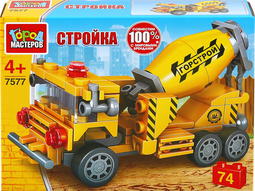 

Конструктор Город Мастеров Стройка в ассортименте