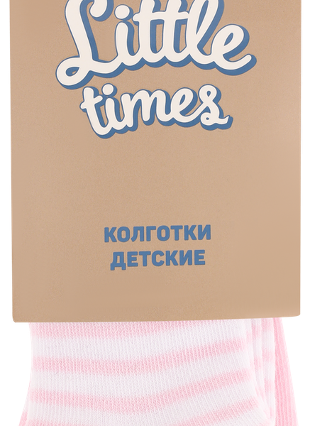 Колготки детские little times размер 68–74 молочные, арт. КН8004Л