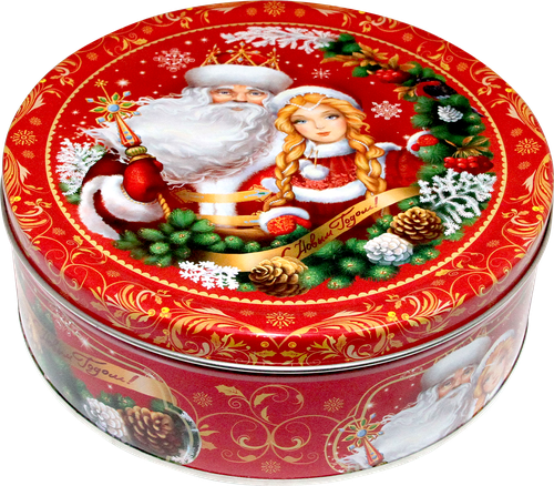 

Печенье Regnum Новогодняя сказка со сливочным маслом сдобное 400 г