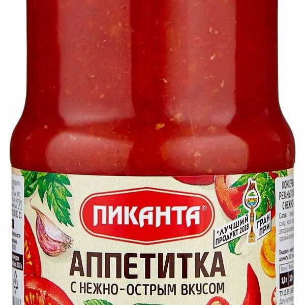 Аппетитка Пиканта с нежно-острым вкусом