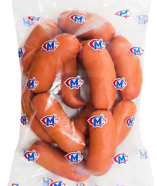 Сардельки Мит Стар Свиные сочные вес