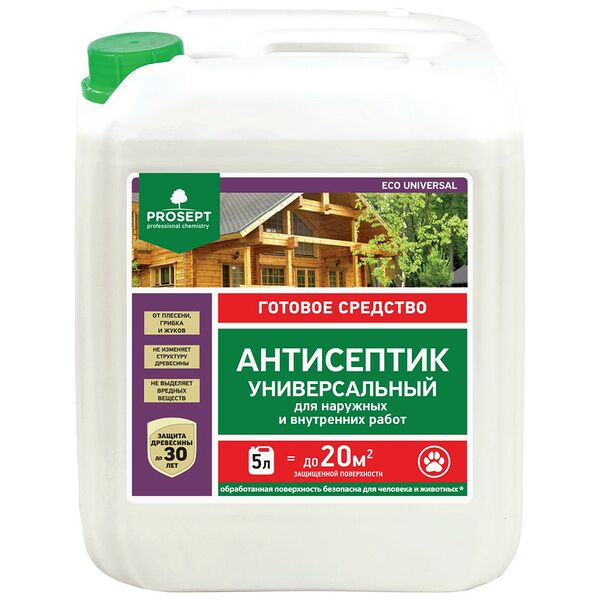 Антисептик универсальный PROSEPT ECO UNIVERSAL, 5л