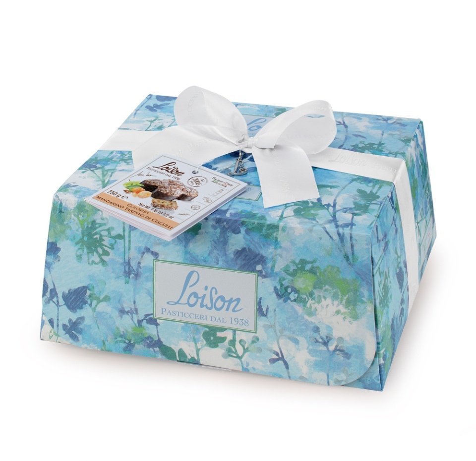 

Кулич классический с цукатами из мандаринов в подарочной коробке, Loison, 750 г, Италия