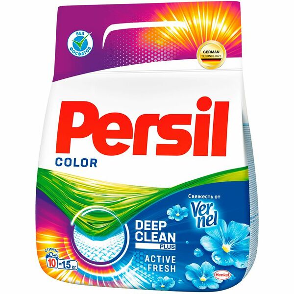 Стиральный порошок Persil Color Свежесть от Vernel, 1.5 кг