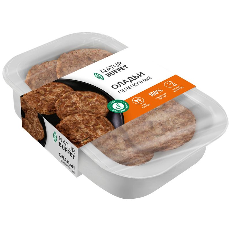 

Оладьи Natur Buffet печеночные 300 г