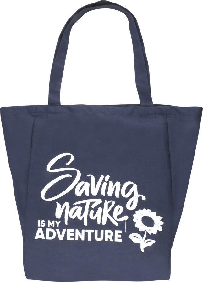 

Экошоппер (сумка) ARGELLI с принтом с двух сторон, цвет хаки, синий