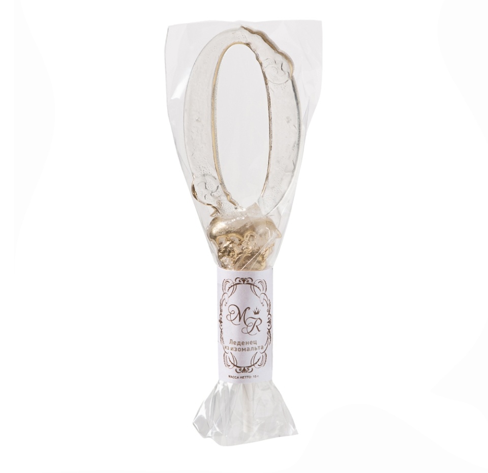 

Леденец Цифра 0 из изомальта Mon Realle 15г Россия