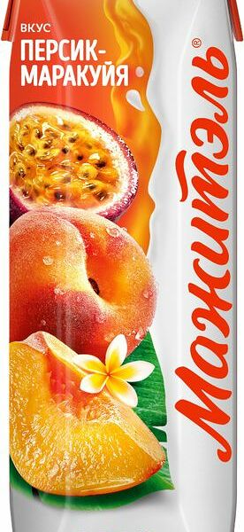 Напиток Мажитэль Персик-Маракуйя молочно-соковый 0.05% 950мл