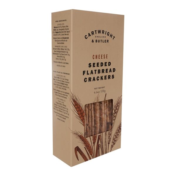 Крекеры Cartwright & Butler с сыром и семенами льна