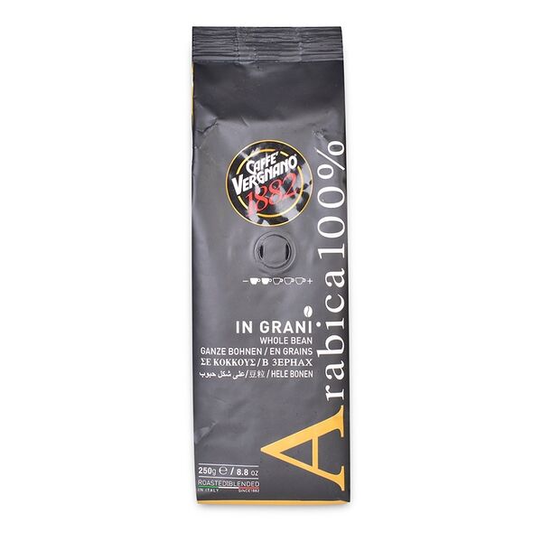 Кофе в зернах Vergnano 100% Arabica 250г