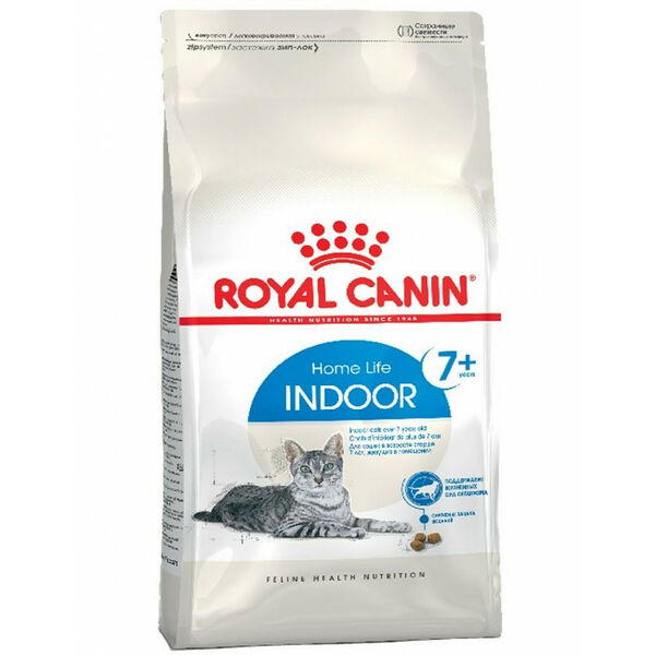 Royal Canin Indoor 7 и для стареющих кошек, живущих в помещении (в возрасте от 7 до 12 лет)