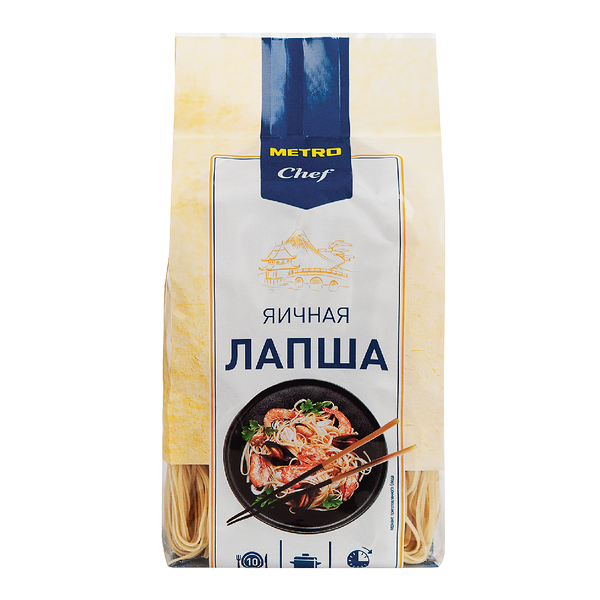 Лапша Metro Chef яичная