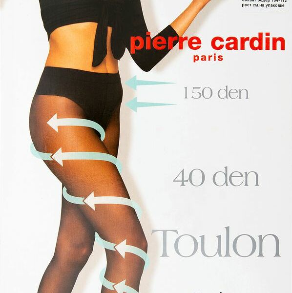 Колготки женские Pierre Cardin Toulon 40/150 den, цвет visone, размер 3