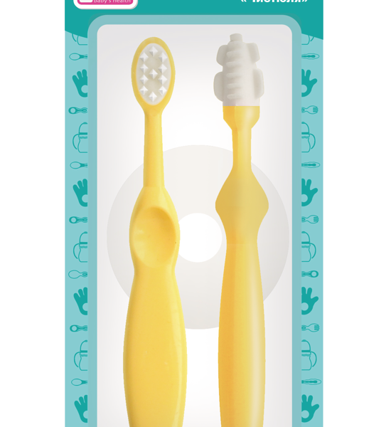 Щетка Зубная Lubby Ограничитель, от 6мес, Пластм Арт. 14081 (китай)