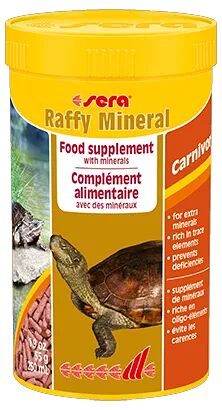 Sera Raffy mineral Корм Sera для рептилий с витаминами и минералами, бн.