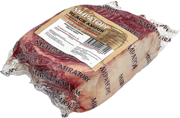 

Бедро говяжье Мираторг Black Angus мякоть охлаждённое 800 г