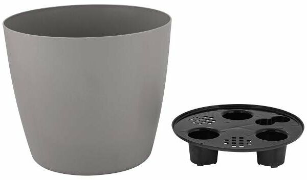 Горшок InGreen Vienna с дренажной вставкой французский платан 2 л, 16 см