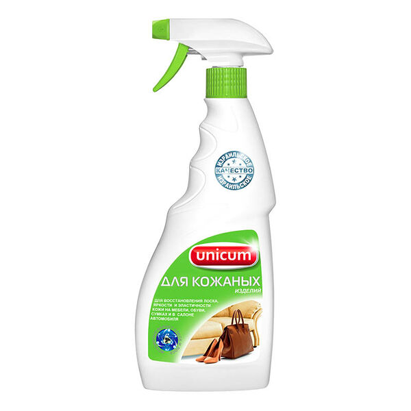 Средство чистящее UNICUM для чистки и ухода за изделиями из кожи