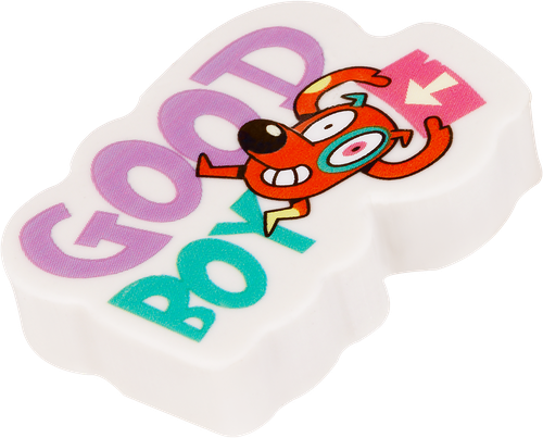 Ластик MESHU Good boy фигурный, 4х3х1,3см, Арт. MS_45596 в ассортименте