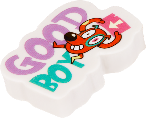 

Ластик Meshu Good boy фигурный, 4х3х1,3 см, Арт. MS_45596 в ассортименте
