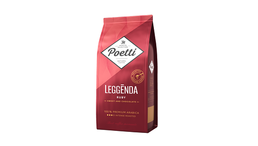 Кофе молотый Poetti Leggenda Ruby 250 г