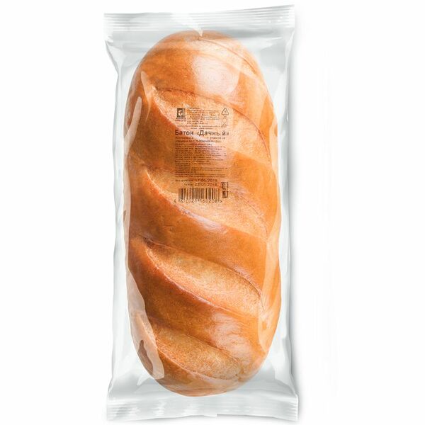 Батон Золотой Колобок Дачный 350 г