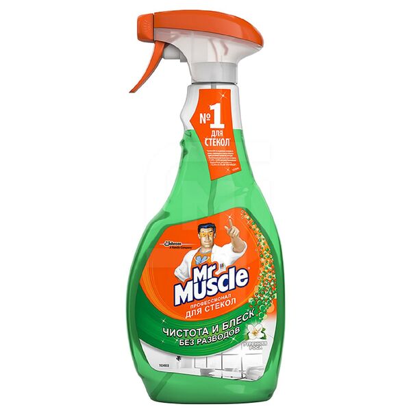 Средство для мытья стекол Mr. Muscle Профессионал Утренняя роса