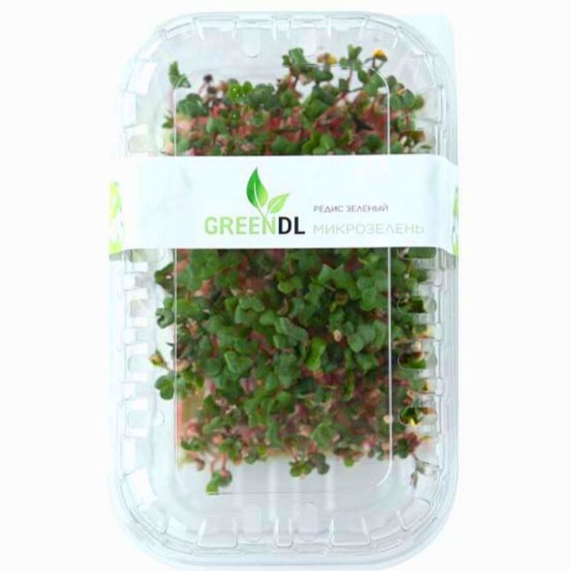 

Микрозелень Редис зелёный GreenDL