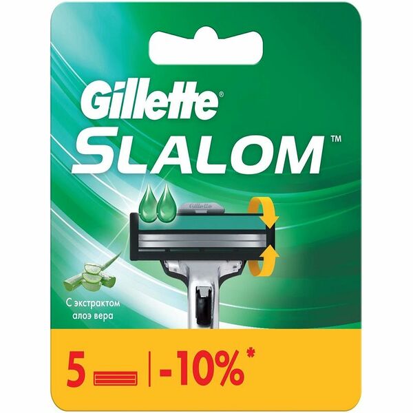 Сменные кассеты для бритья Gillette Slalom