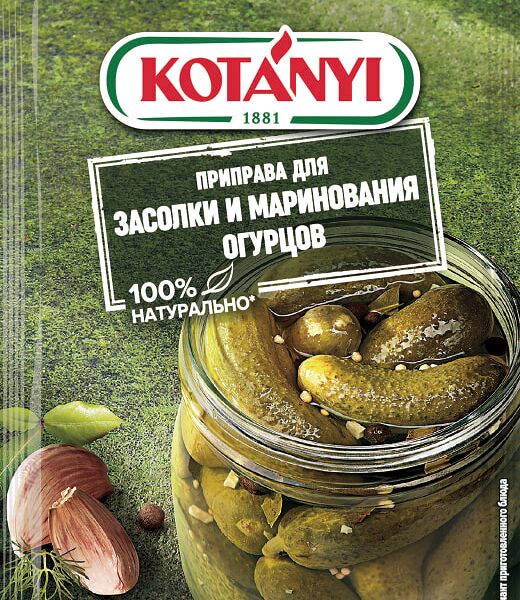 Приправа Kotanyi засолки и маринования огурцов 20г