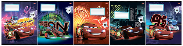 Тетрадь школьная в клетку 18 листов ТМ Полиграф принт