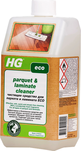 

Средство для чистки ламината и паркета HG Эко 1л