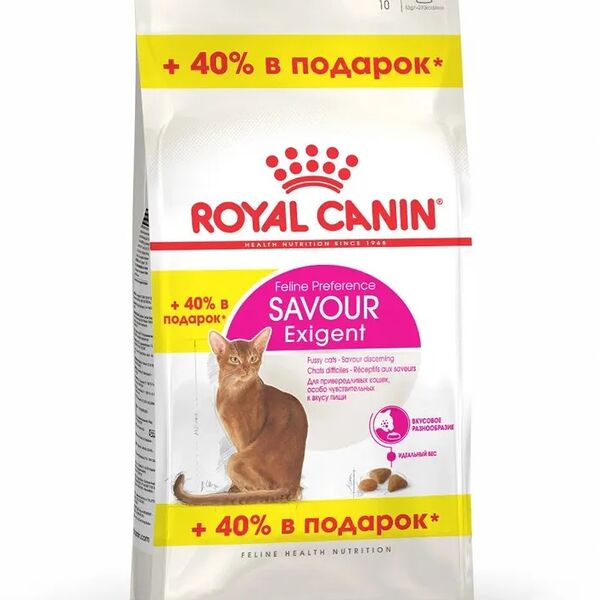 Сухой корм Royal Canin Exigent Savour Sensation для привередливых кошек со вкусом курицы