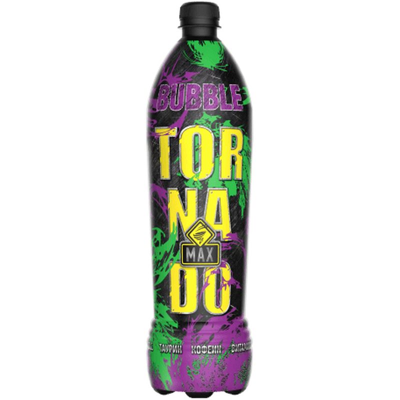 

Энергетический напиток Tornado Max Bubble 1 л