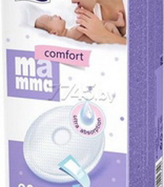 Bella MAMMA comfort Вкладыши лактационные на липучке, 30 шт