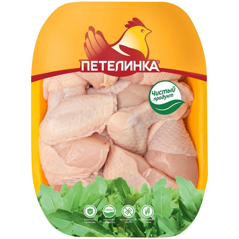 

Шашлык куриный Петелинка петелино охлаждённый вес