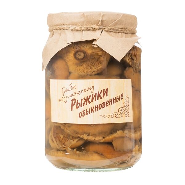 Грибы Рыжики По-домашнему 600 г, Россия