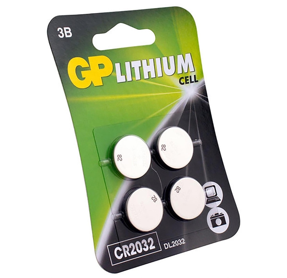 

Батарейки GP Lithium cell CR2032 4 шт
