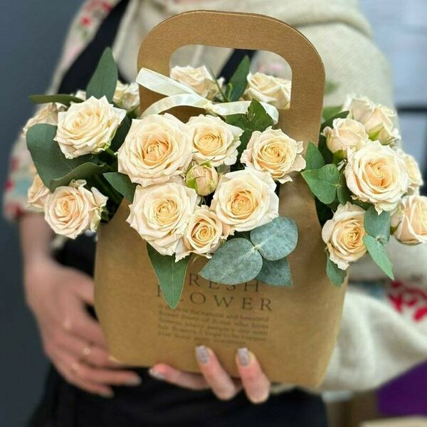 Сумочка с розой