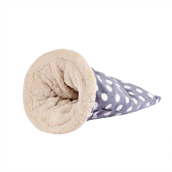 Тоннель-мешок для кошек и собак мелких и средних пород, серый