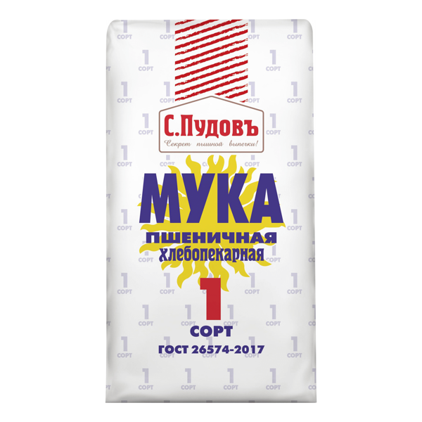 Мука С.Пудовъ пшеничная 2кг